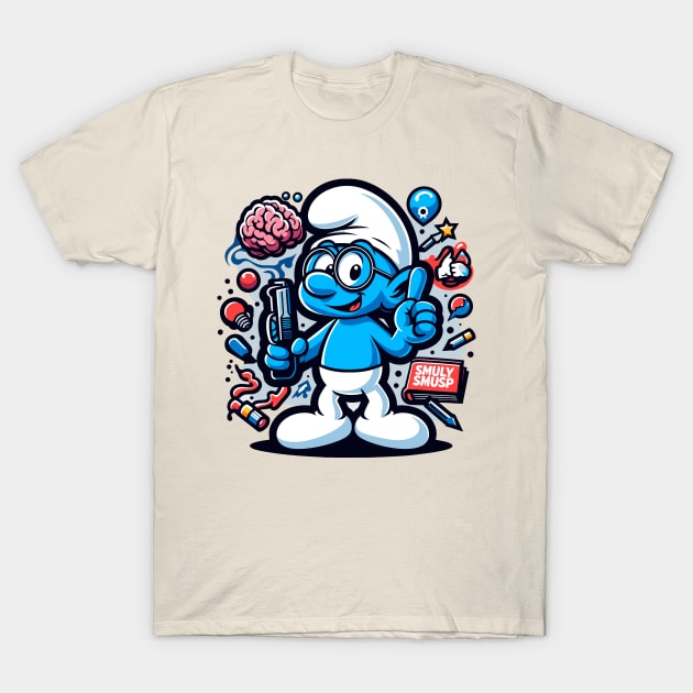 Brainy 3 T-Shirt by Juancuan